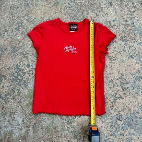 Harley Davidson Women’s Y2K Biker Shirt - Picture 1 of 4